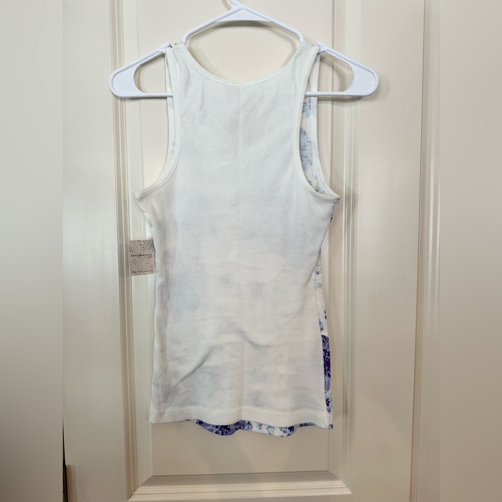 NWT Free People Dream in Color Lounge Tank Top Large Floral - Picture 9 of 12